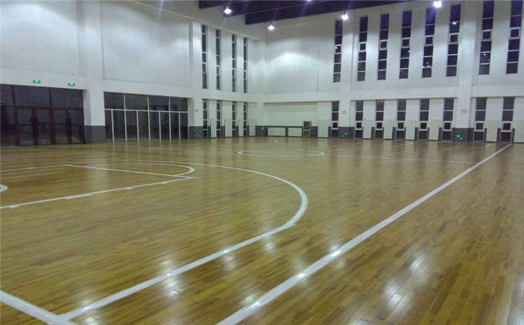 每平米價格體育館木地板22厚