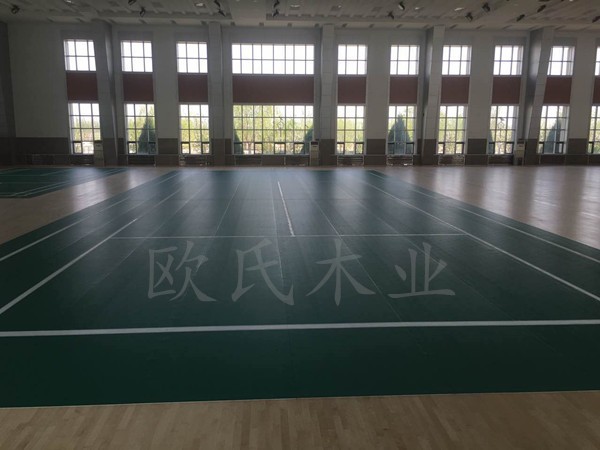 寧夏銀川消防總隊(duì)培訓(xùn)基地室內(nèi)體育館運(yùn)動(dòng)木地板案例